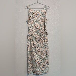 Floral Print Sleeveless Dress